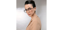 Load image into Gallery viewer, Brown Transparent Square Full Rim Unisex Eyeglasses by Vincent Chase-225137