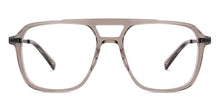 Load image into Gallery viewer, Brown Transparent Square Full Rim Unisex Eyeglasses by Vincent Chase-225137