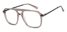 Load image into Gallery viewer, Brown Transparent Square Full Rim Unisex Eyeglasses by Vincent Chase-225137