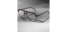 Load image into Gallery viewer, Brown Transparent Square Full Rim Unisex Eyeglasses by Vincent Chase-225137