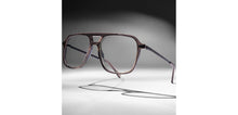 Load image into Gallery viewer, Brown Transparent Square Full Rim Unisex Eyeglasses by Vincent Chase-225137