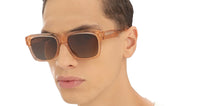 Load image into Gallery viewer, Brown Wayfarer Full Rim Unisex Sunglasses by John Jacobs-216868