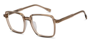 Brown Square Full Rim Men Eyeglasses by Vincent Chase Online-151633
