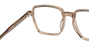 Brown Square Full Rim Men Eyeglasses by Vincent Chase Online-151633