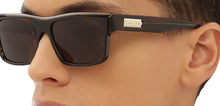 Load image into Gallery viewer, Brown Rectangle Full Rim Unisex Sunglasses by John Jacobs-216877