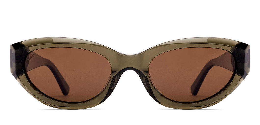 Transparent Green Rectangle Full Rim Women Sunglasses by Lenskart-220671