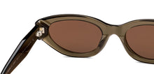 Load image into Gallery viewer, Transparent Green Rectangle Full Rim Women Sunglasses by Lenskart-220671