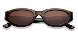 Transparent Green Rectangle Full Rim Women Sunglasses by Lenskart-220671