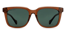 Load image into Gallery viewer, Brown Wayfarer Full Rim Unisex Sunglasses by John Jacobs-216871