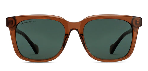 Brown Wayfarer Full Rim Unisex Sunglasses by John Jacobs-216871