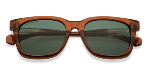 Brown Wayfarer Full Rim Unisex Sunglasses by John Jacobs-216871