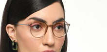Load image into Gallery viewer, Brown Round Full Rim Unisex Eyeglasses by Lenskart Air-215414