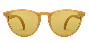 Brown Round Full Rim Unisex Sunglasses by Vincent Chase Online-207936
