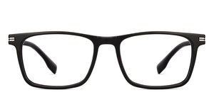 Clear Grey Square Full Rim Men Eyeglasses by Lenskart-232214