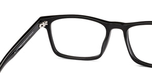 Clear Grey Square Full Rim Men Eyeglasses by Lenskart-232214
