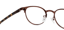 Load image into Gallery viewer, Copper Round Full Rim Unisex Eyeglasses by Lenskart Air-205270