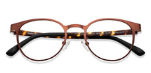 Load image into Gallery viewer, Copper Round Full Rim Unisex Eyeglasses by Lenskart Air-205270