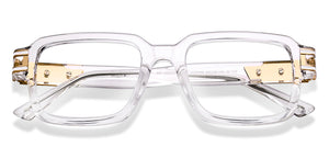 Crystal Rectangle Full Rim Unisex Eyeglasses by Lenskart STUDIO-222096