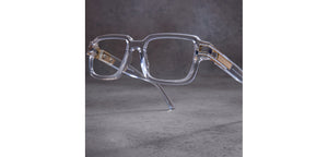 Crystal Rectangle Full Rim Unisex Eyeglasses by Lenskart STUDIO-222096