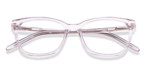 Crystal Rectangle Full Rim Unisex Eyeglasses by Vincent Chase-219783