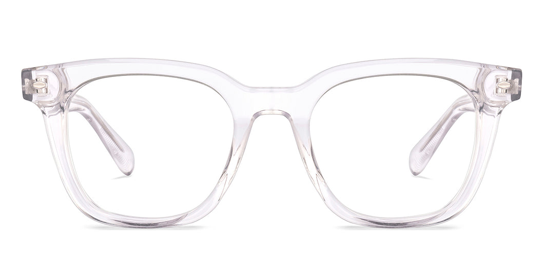 Transparent Square Full Rim Unisex Eyeglasses by Lenskart STUDIO-222602