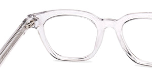 Transparent Square Full Rim Unisex Eyeglasses by Lenskart STUDIO-222602