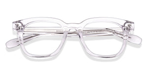 Transparent Square Full Rim Unisex Eyeglasses by Lenskart STUDIO-222602