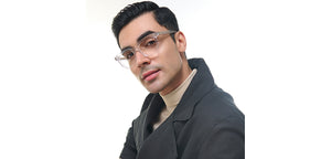 Transparent Square Full Rim Unisex Eyeglasses by Lenskart STUDIO-222602