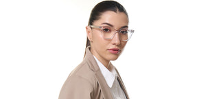 Transparent Square Full Rim Unisex Eyeglasses by Lenskart STUDIO-222602