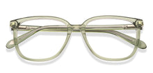 Load image into Gallery viewer, Transparent Square Full Rim Unisex Eyeglasses by Fossil-201715