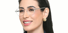 Load image into Gallery viewer, Transparent Geometric Full Rim Unisex Eyeglasses by Vincent Chase-218998
