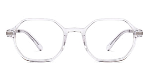 Transparent Geometric Full Rim Unisex Eyeglasses by Vincent Chase-218998