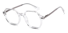 Load image into Gallery viewer, Transparent Geometric Full Rim Unisex Eyeglasses by Vincent Chase-218998