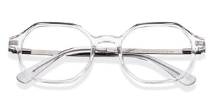 Transparent Geometric Full Rim Unisex Eyeglasses by Vincent Chase-218998