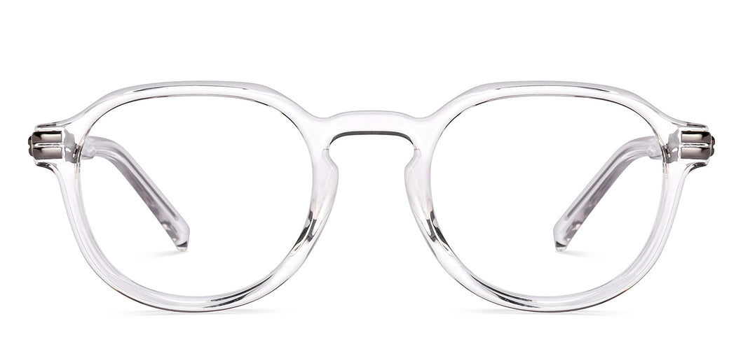 Transparent Round Full Rim Unisex Eyeglasses by Lenskart STUDIO-222279