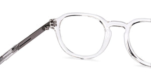 Transparent Round Full Rim Unisex Eyeglasses by Lenskart STUDIO-222279
