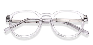 Transparent Round Full Rim Unisex Eyeglasses by Lenskart STUDIO-222279
