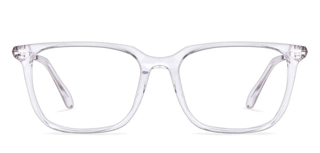 Crystal Square Full Rim Unisex Eyeglasses by Vincent Chase-224430