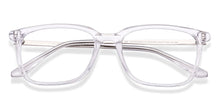 Load image into Gallery viewer, Crystal Square Full Rim Unisex Eyeglasses by Vincent Chase-224430