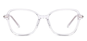 Transparent Square Full Rim Unisex Eyeglasses by Vincent Chase-225131