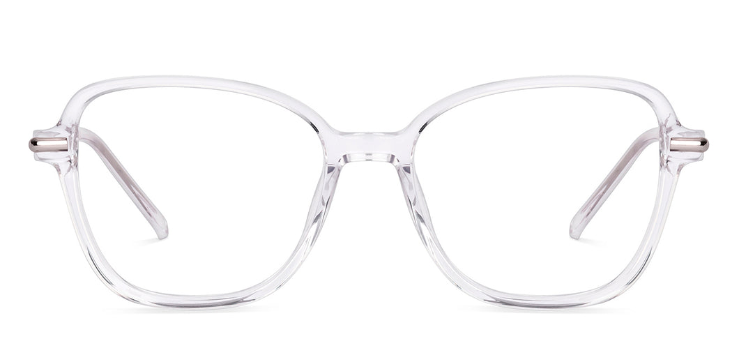 Transparent Square Full Rim Unisex Eyeglasses by Vincent Chase-225131
