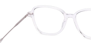 Transparent Square Full Rim Unisex Eyeglasses by Vincent Chase-225131