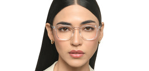 Transparent Square Full Rim Unisex Eyeglasses by Vincent Chase-219866