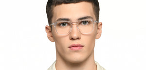 Transparent Square Full Rim Unisex Eyeglasses by Vincent Chase-219866