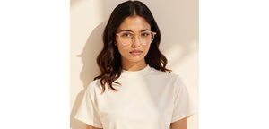 Crystal Transparent Round Full Rim Unisex Eyeglasses by Vincent Chase-233102