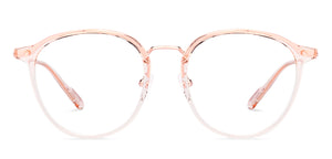 Crystal Transparent Round Full Rim Unisex Eyeglasses by Vincent Chase-233102