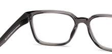 Load image into Gallery viewer, Grey Square Full Rim Unisex Eyeglasses by Lenskart Air-236455