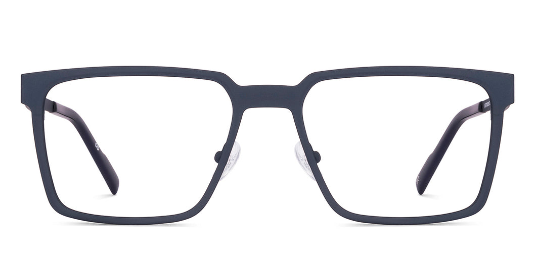 Blue Square Full Rim Unisex Eyeglasses by John Jacobs-222891