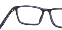 Load image into Gallery viewer, Blue Rectangle Full Rim Unisex Eyeglasses by Lenskart Air-228999