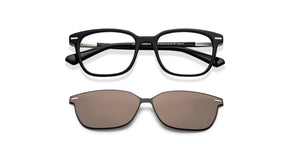 Matte Black Rectangle Full Rim Unisex Accessories by Lenskart-226087